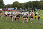 Girls under-15s Northern Cross Country Relays, Graves Park, Sheffield. Photo: David T. Hewitson/Sports for All Pics